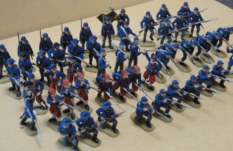Military miniature figure American Civil War  南北戦争